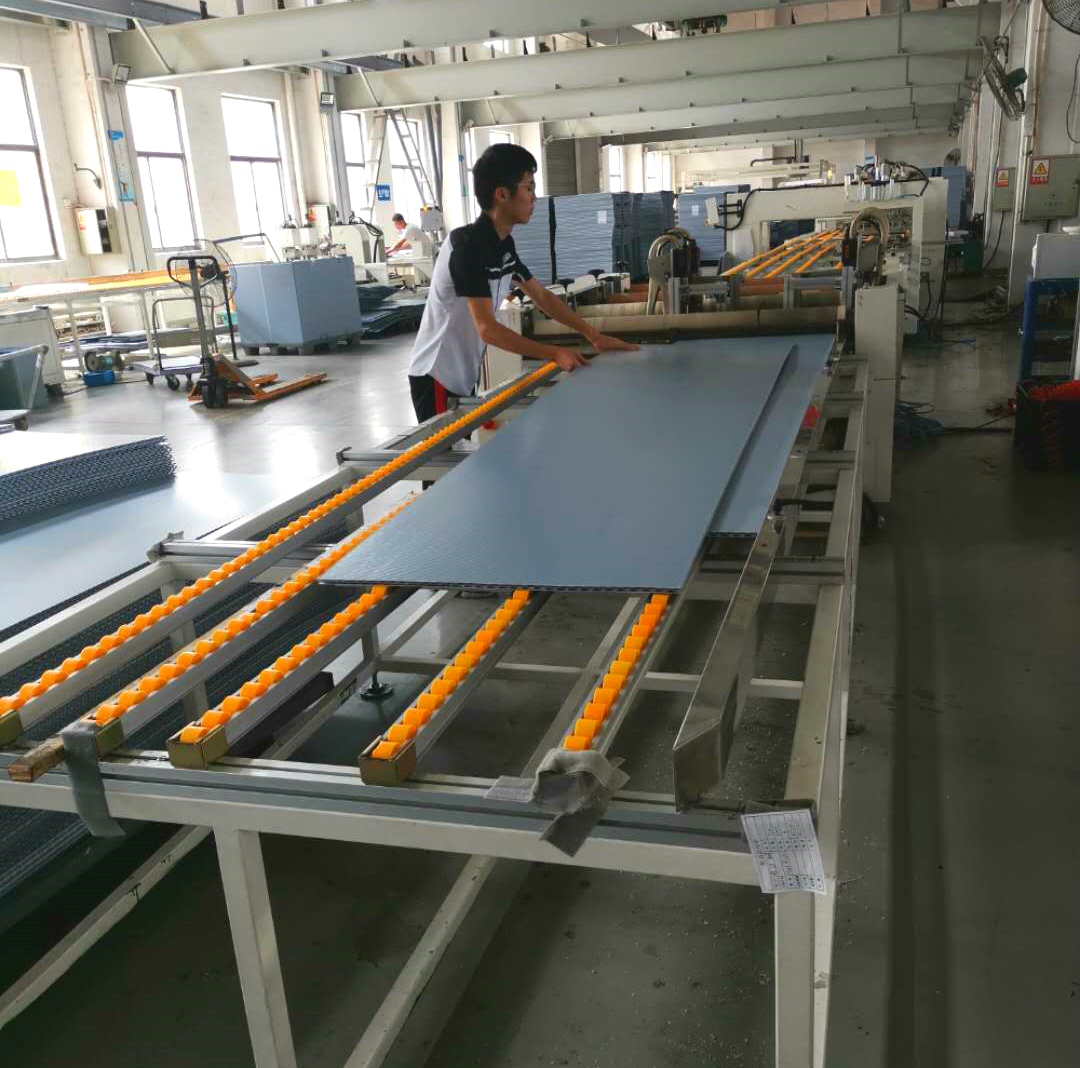 Coaming production line