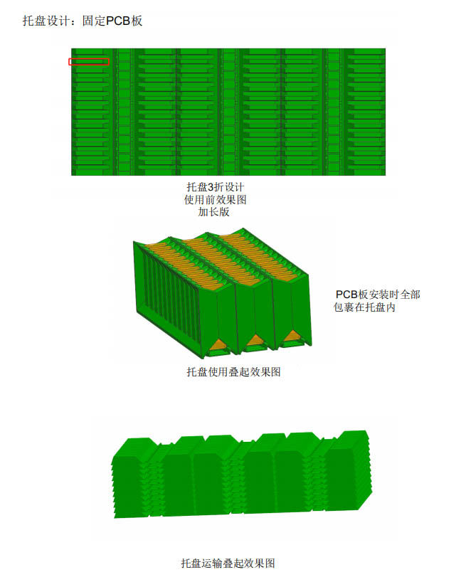 固定PCB板托盤設計